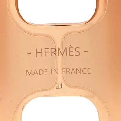Hermes Lizard Olympe Cuff Bracelet Ficelle 4 of 5
