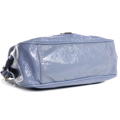 Fendi Vitello Naplak Fly Shoulder Bag Blue 4 of 8