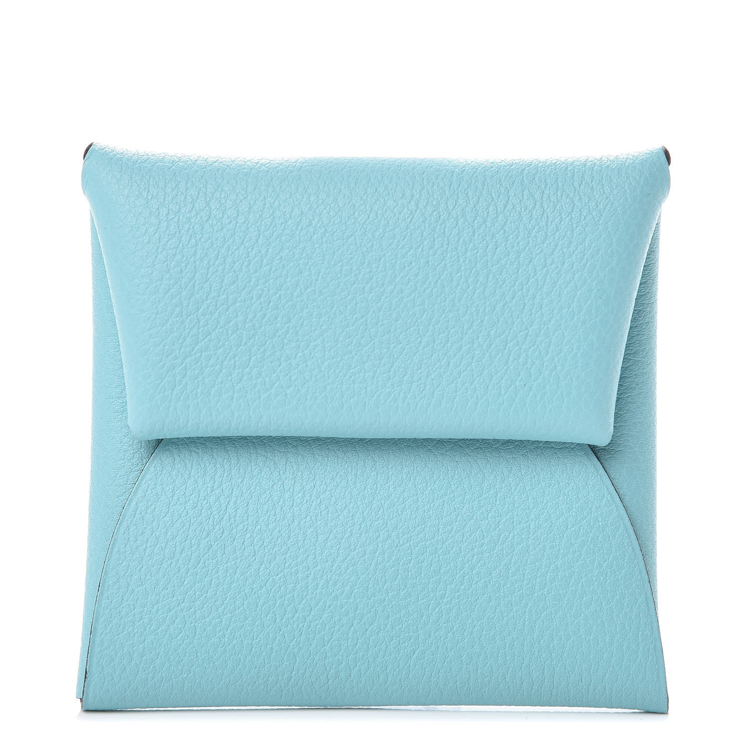 Hermes Evercolor Bastia Coin Purse Bleu Atoll 1 of 7