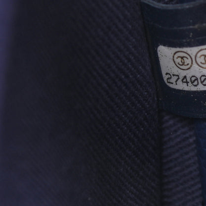 Chanel Caviar Quilted Waist Bag Navy Blue 7 of 10