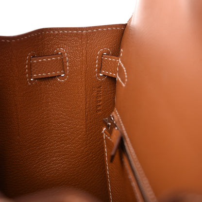 Hermes Epsom Kelly Sellier 25 Gold 9 of 11