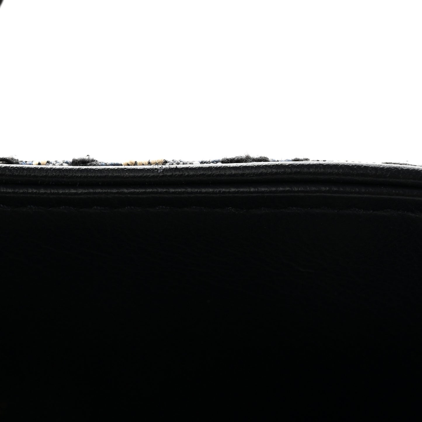 Oblique Saddle Chain Long Wallet Blue