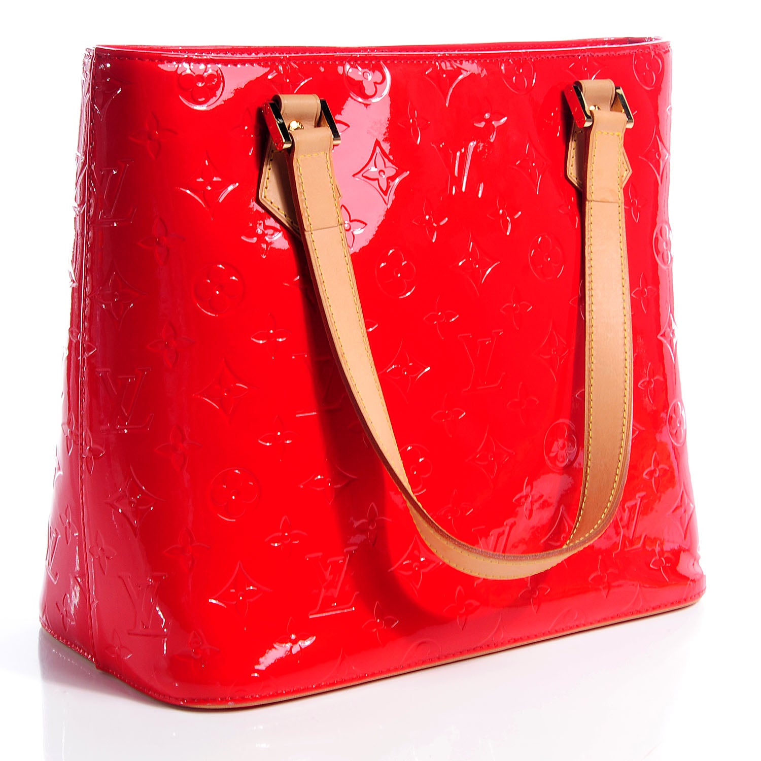 Louis Vuitton Vernis Houston Red 3 of 7