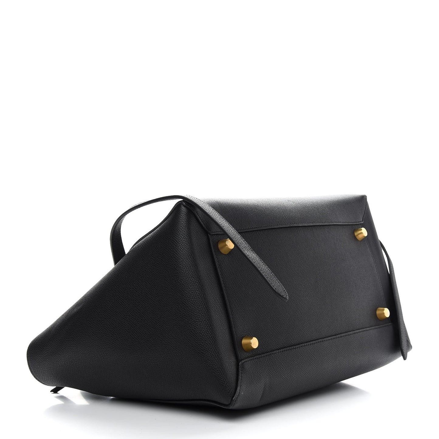 Grained Calfskin Small Belt Bag Black