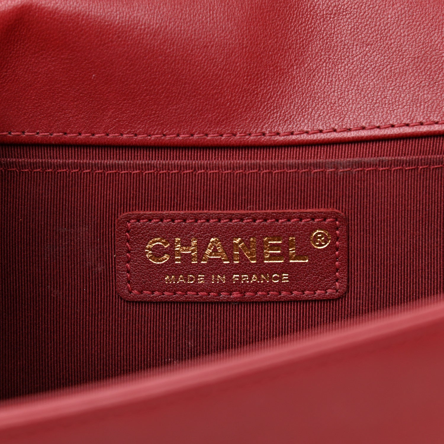 Chanel Calfskin Quilted Medium Boy Flap Red 6 of 16