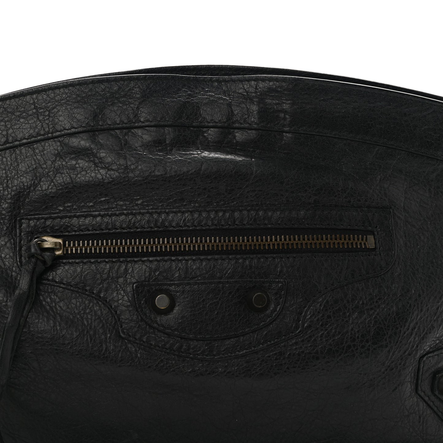Agneau Classic Hardware Premier Clutch Black