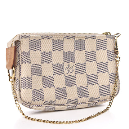Louis Vuitton Damier Azur Mini Pochette Accessories 3 of 7