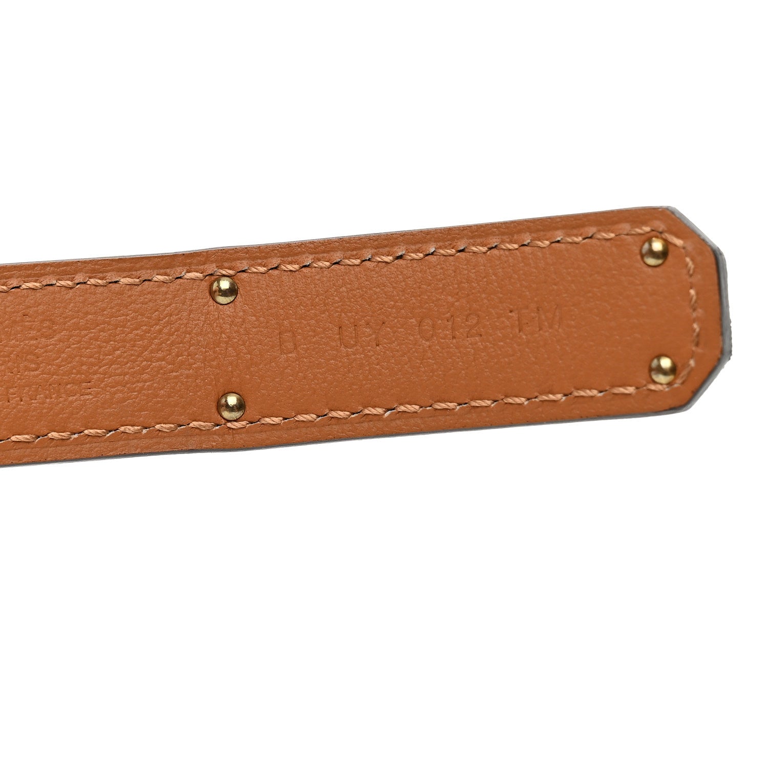 Hermes Epsom Kelly Belt Gold 3 of 4
