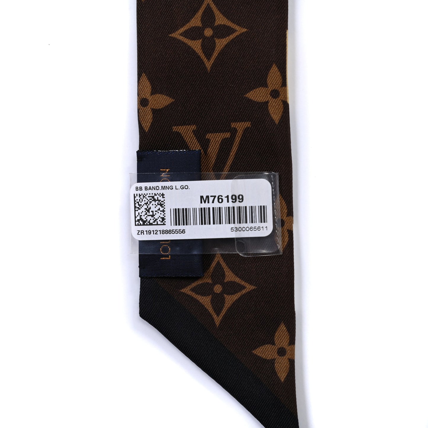 X LOL Silk Monogram BB Bandeau Gold Silver