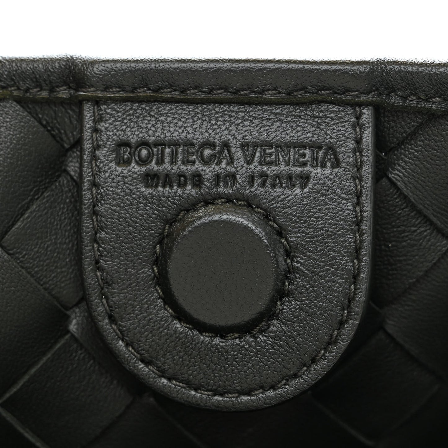 Nappa Intrecciato Sardine Bag Black