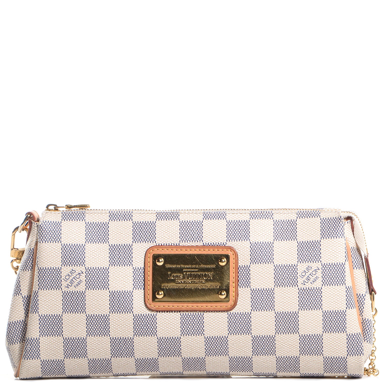 Louis Vuitton Damier Azur Eva Clutch 1 of 7