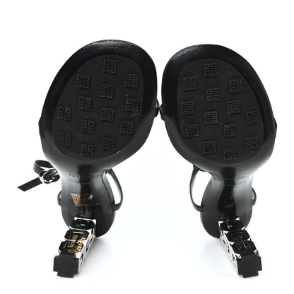 Givenchy Smooth Nappa G Cube 105mm Sandals 40 Black 6 of 9
