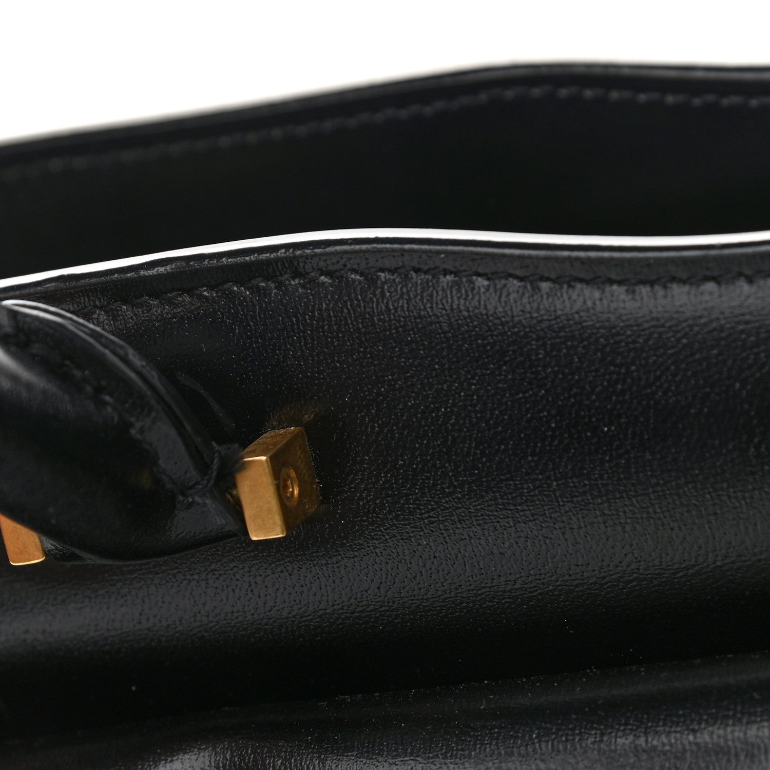 Saint Laurent Shiny Calfskin Medium Uptown Tote Black 12 of 12
