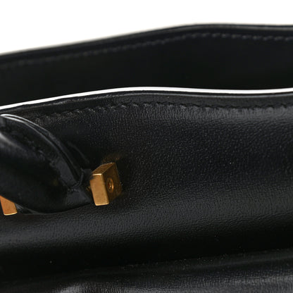 Saint Laurent Shiny Calfskin Medium Uptown Tote Black 12 of 12