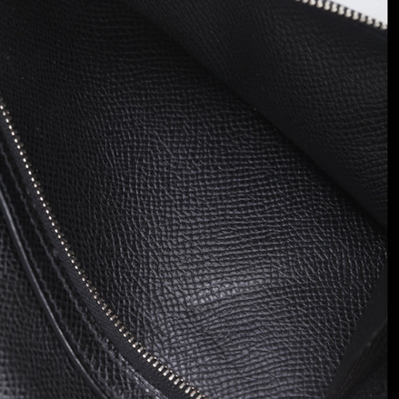 Epsom Leather Bearn Wallet Noir