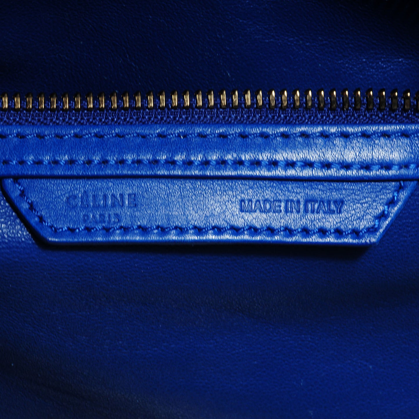Smooth Calfskin Mini Luggage Royal Blue