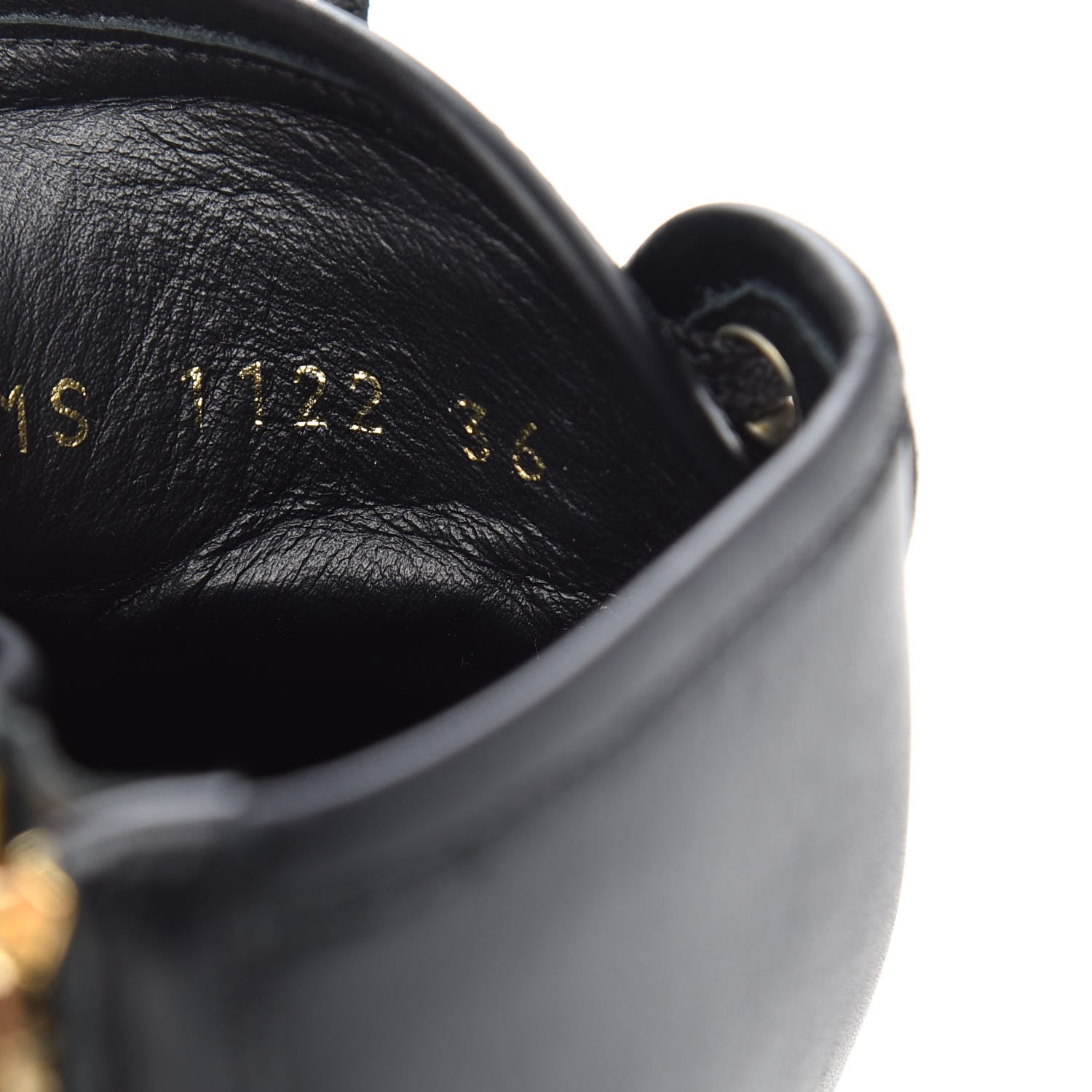 Louis Vuitton Calfskin Studded Punchy High Top Sneakers 36 Black 8 of 9