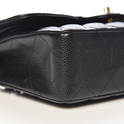 Chanel Caviar Quilted Small Double Flap Black 12 of 15