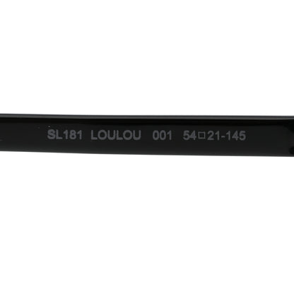 Saint Laurent Acetate Heart Frame Loulou SL181 Sunglasses Black 5 of 8