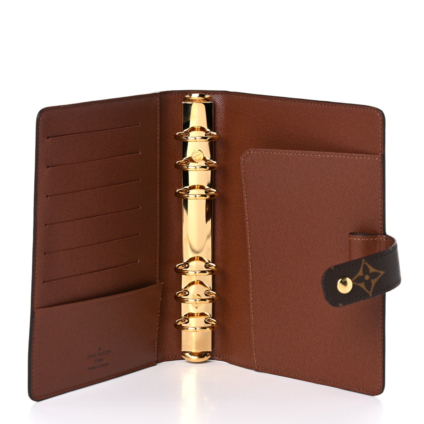 Monogram Medium Ring Agenda Cover
