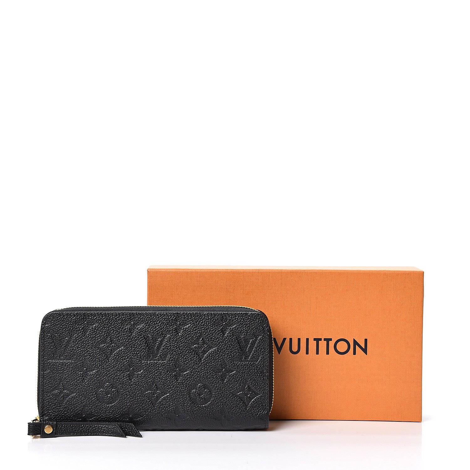 Louis Vuitton Empreinte Zippy Wallet Black 9 of 9