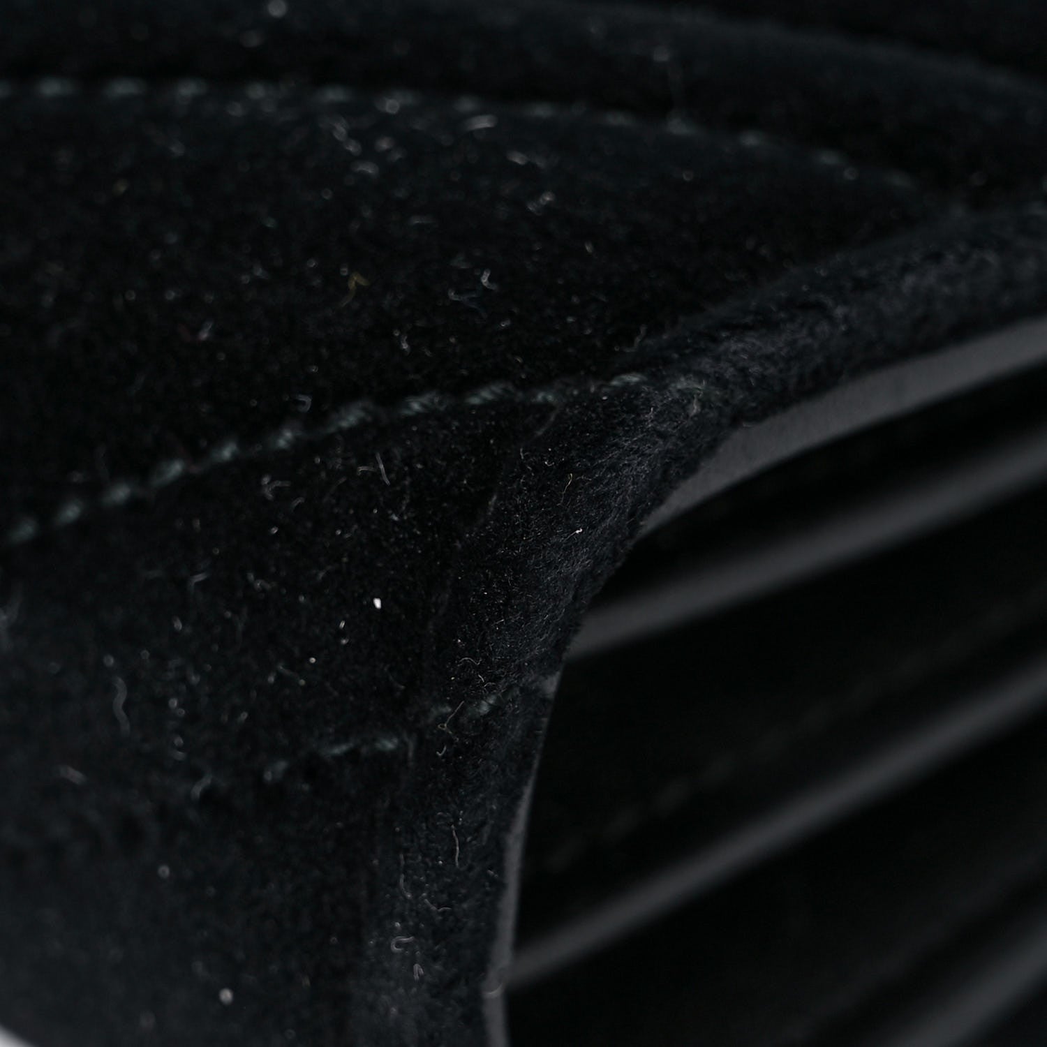 Gucci Velvet Matelasse GG Marmont Chain Wallet Black 7 of 24