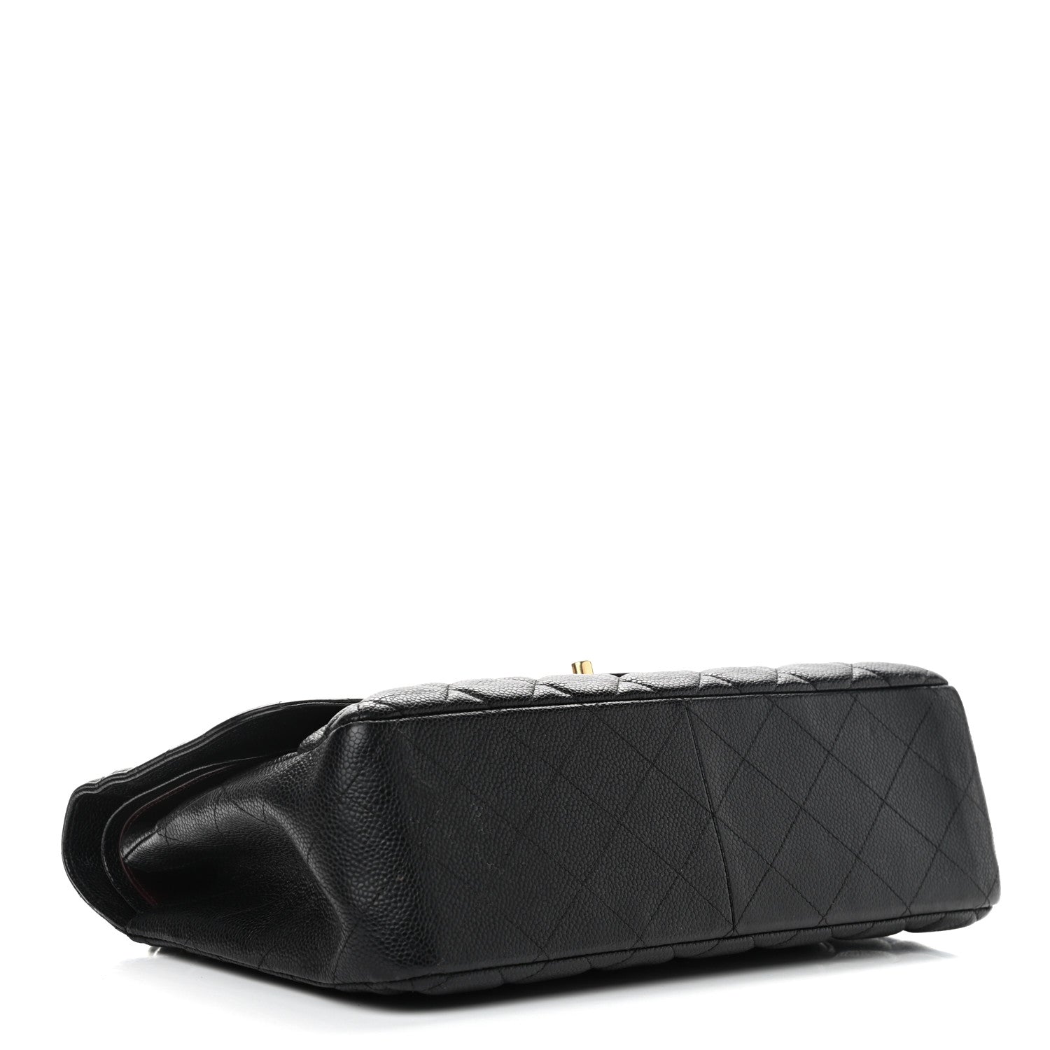 Chanel Caviar Quilted Jumbo Double Flap Black 4 of 12
