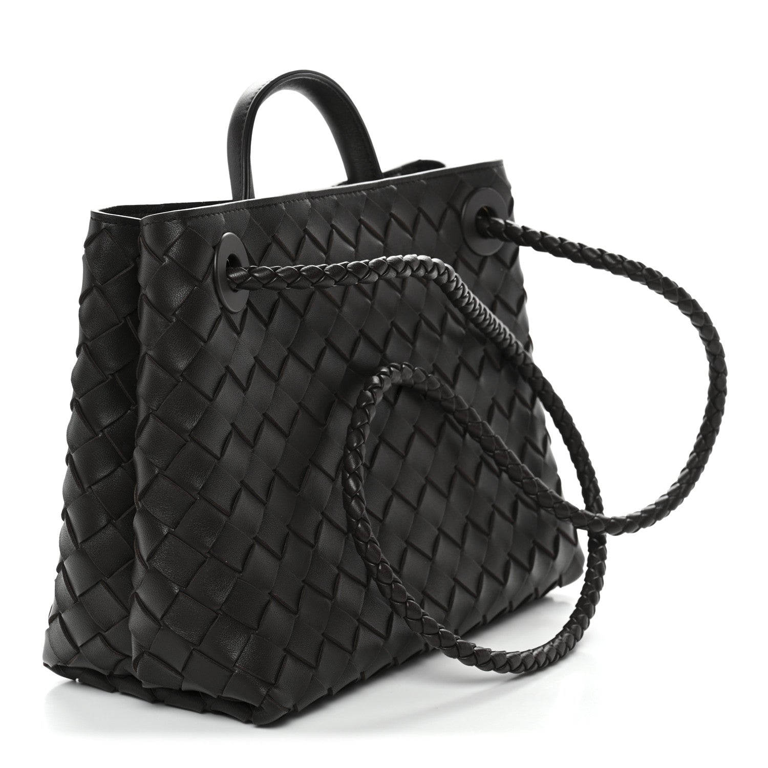 Bottega Veneta Nappa Intrecciato Small Andiamo Shoulder Bag Fondant 3 of 8