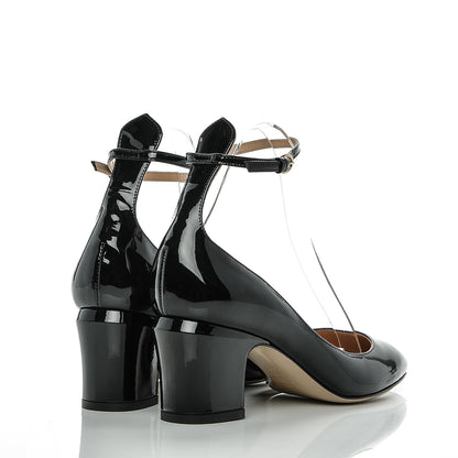 Valentino Garavani Patent Tan-Go Mary Jane 60mm Pumps 37.5 Black 4 of 8