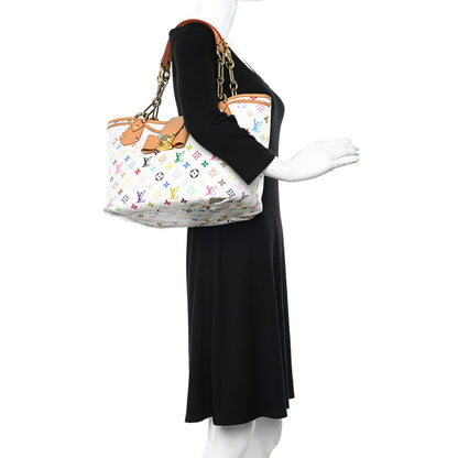 Louis Vuitton Monogram Multicolor Annie GM White 2 of 9