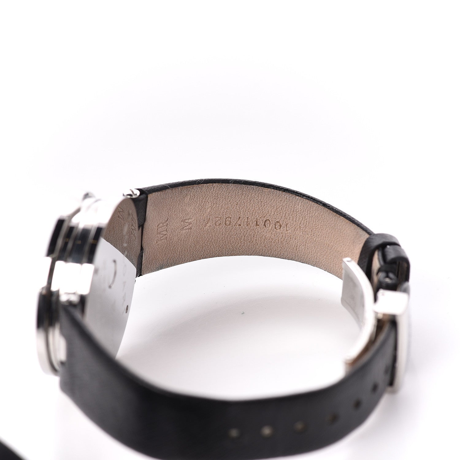 Bulgari Stainless Steel Calfskin Diamond 35mm B.Zero1 Butterfly Quartz Watch Black 7 of 8
