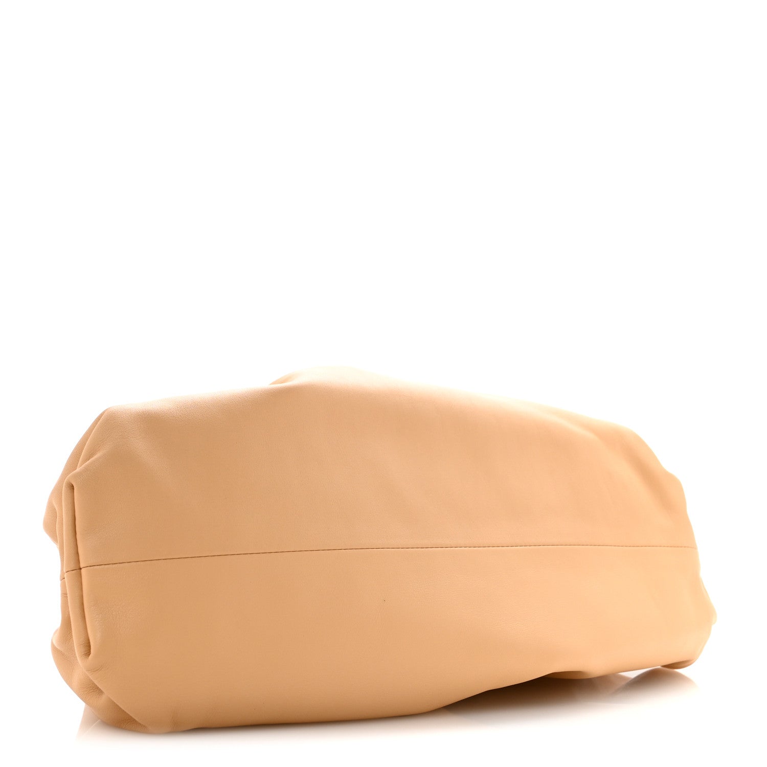 Bottega Veneta Smooth Butter Calf The Pouch Oversized Clutch Biscotto 4 of 10