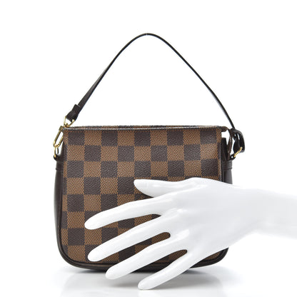 Louis Vuitton Damier Ebene Trousse Make Up Bag Pochette 2 of 10