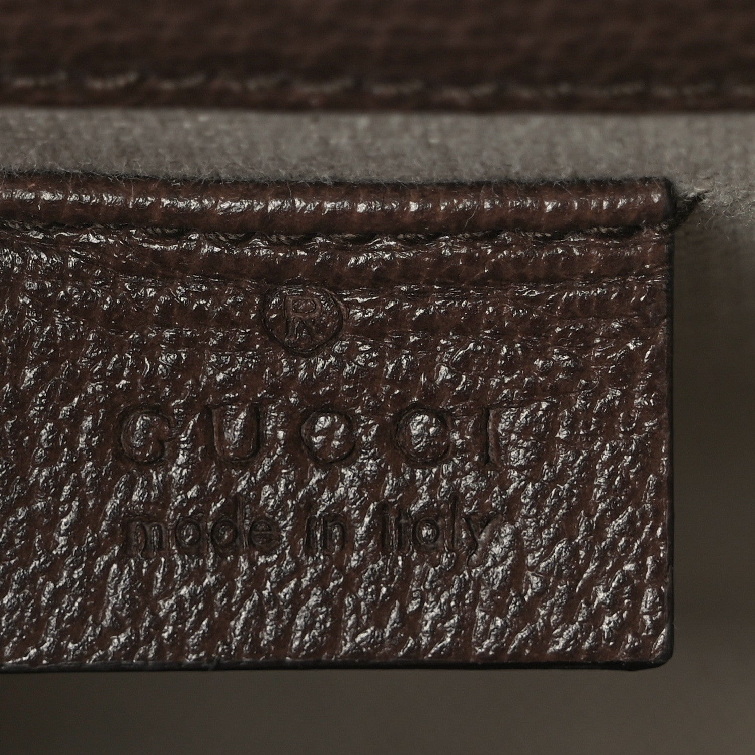 Gucci Monogram Jumbo GG Textured Dollar Calfskin Mini Horsebit 1955 Crossbody Bag Camel Ebony New Acero 6 of 14