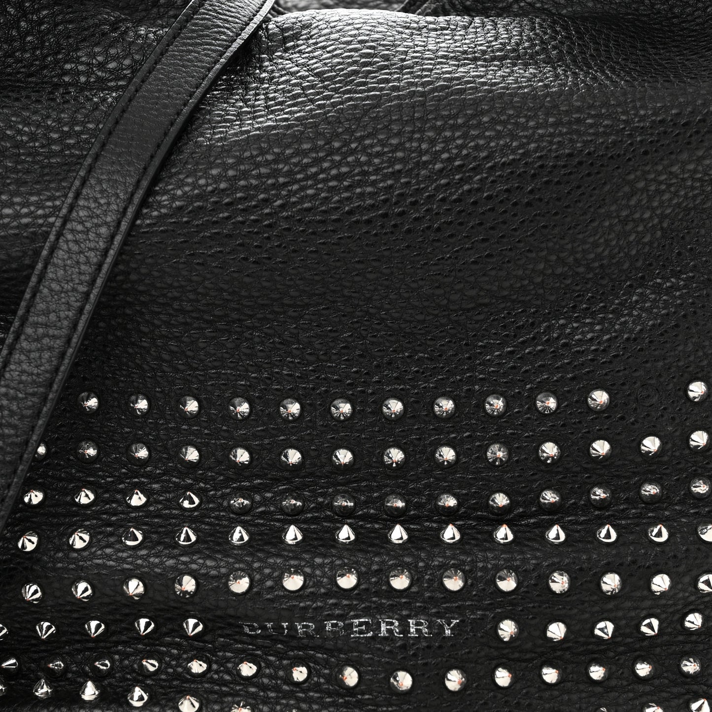 Calfskin Studded Medium Susanna Hobo Black