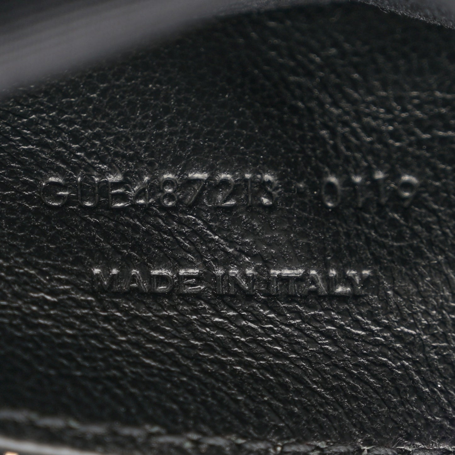 Sheepskin Matelasse Chevron Monogram Medium College Bag Black