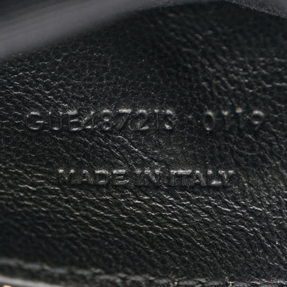 Saint Laurent Sheepskin Matelasse Chevron Monogram Medium College Bag Black 7 of 12