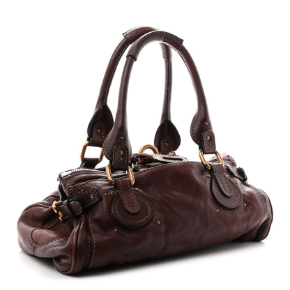 Chloe Calfskin Medium Paddington Satchel Chocolate 3 of 10