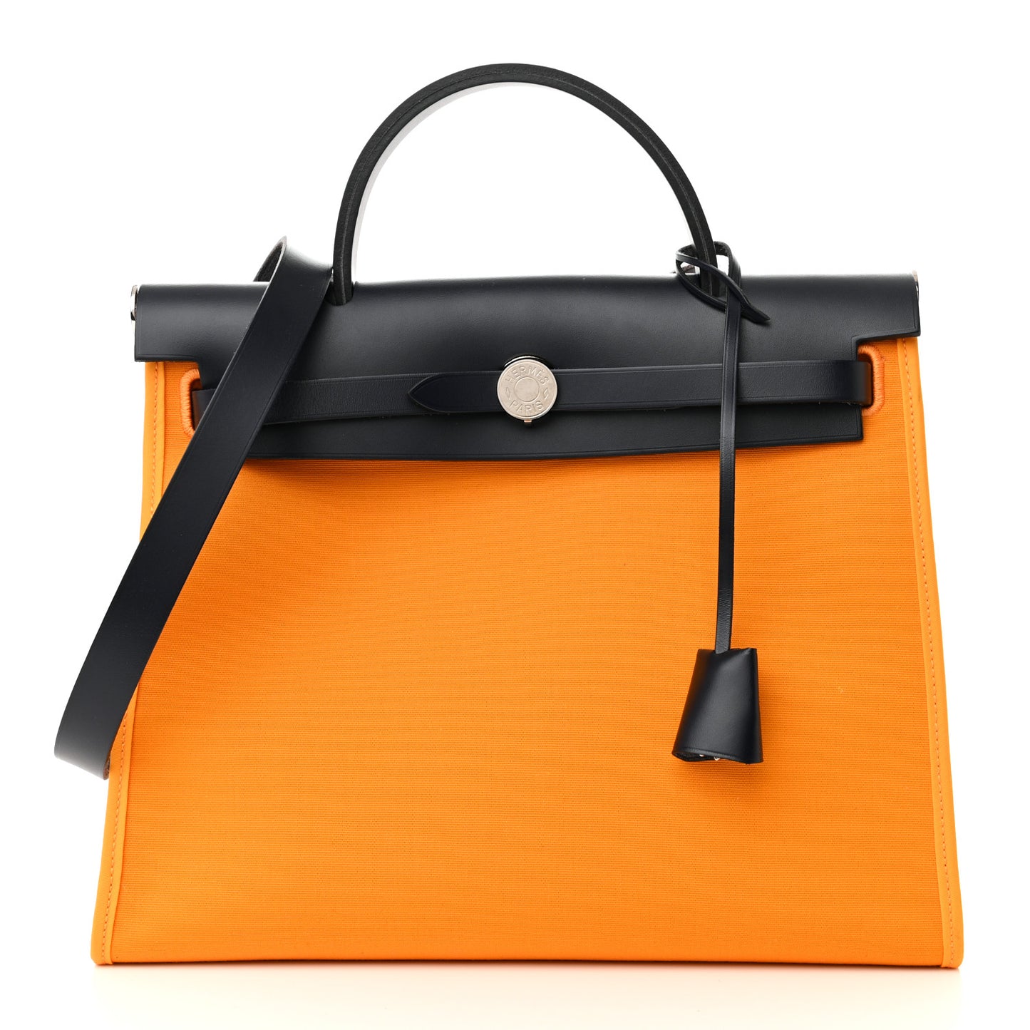 Vache Hunter Toile Herbag Zip 31 PM Jaune D'Or Bleu Izmir