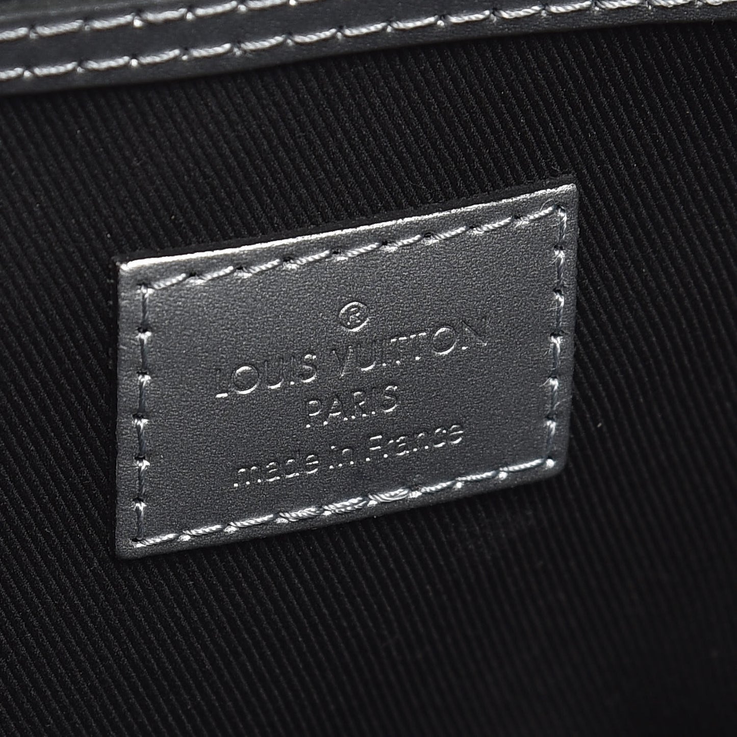 Metallic Monogram Keepall Bandouliere 50 Silver