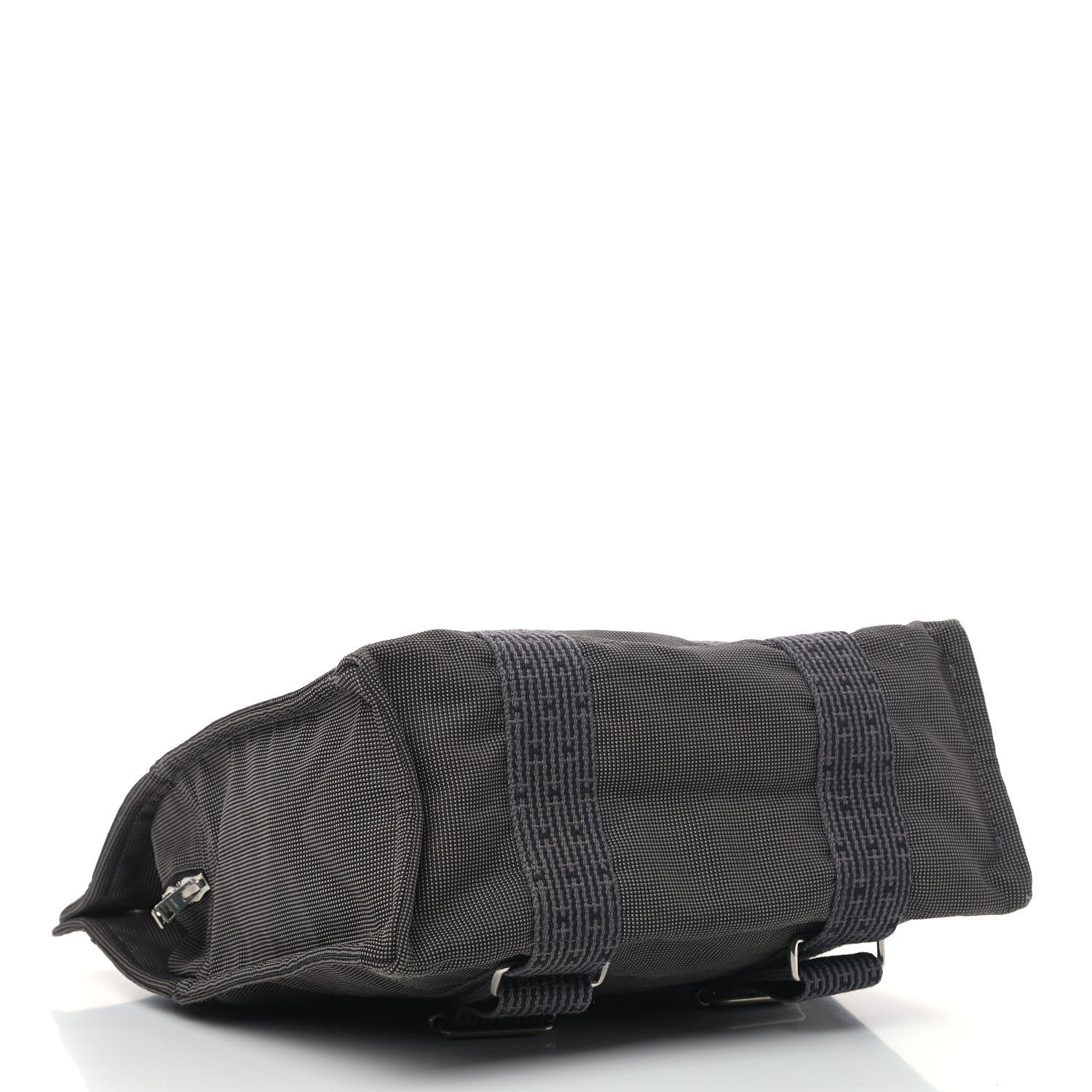 Hermes Canvas Herline Backpack Grey 4 of 8