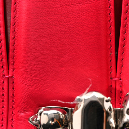 Alexander McQueen Calfskin Small Slash Bag Fuscia Lipstick 11 of 13