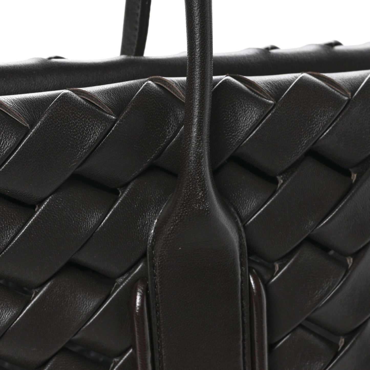Nappa Intrecciato Tote Black