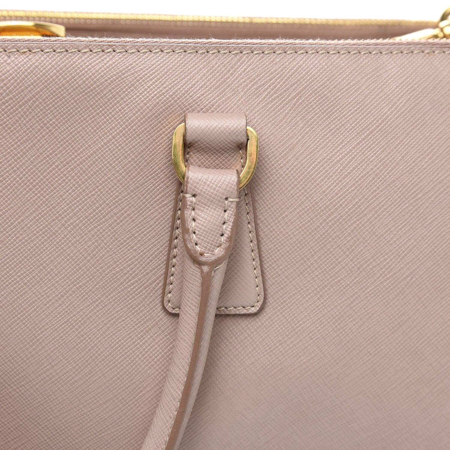 Prada Saffiano Frame Top Handle Bag Cammeo 7 of 13