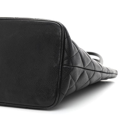 Chanel Caviar Quilted Medallion Tote Black 22 of 27