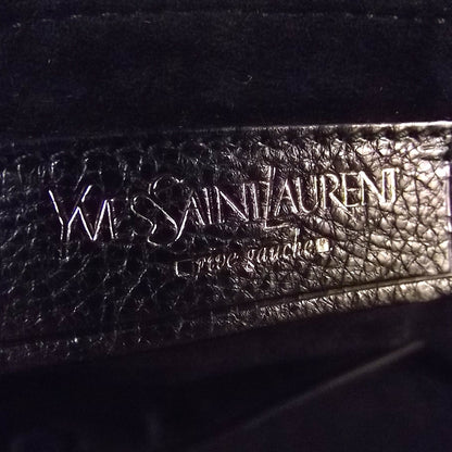 Saint Laurent Leather Mombasa Horn Sling Black 7 of 9