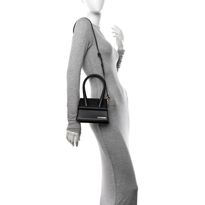 Jacquemus Smooth Calfskin Le Chiquito Moyen Black 2 of 14