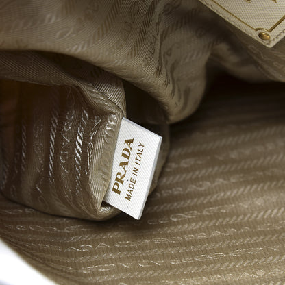 Prada Tessuto Nylon Oro Tote White 7 of 11