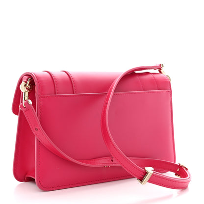 Bulgari Calfskin Serpenti Forever East West Shoulder Bag Pink 4 of 16