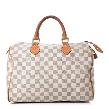 Louis Vuitton Damier Azur Speedy 30 1 of 14